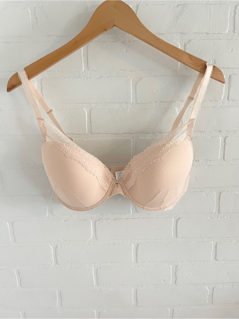 Simone Pérèle Confiance Push-Up Plunge Bra Aurore Nude 36D